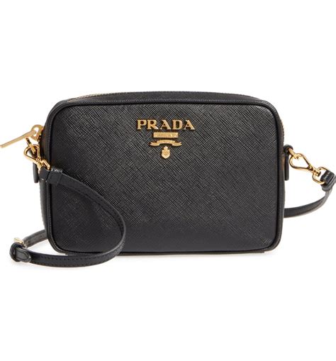 prada talco saffiano camera bag|Black Saffiano Leather Tote Bag .